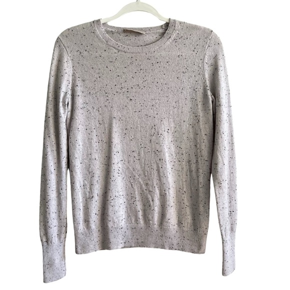 Everlane The 100% Cashmere Crew Neck Speckled Sweater Size Small - Picture 1 of 9